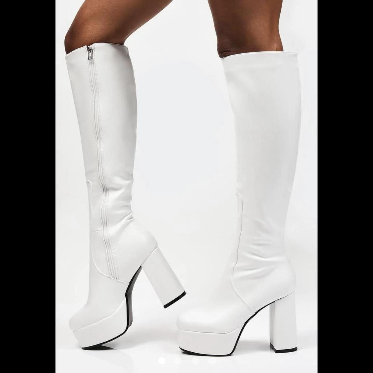 Lamoda, Knee high boots, Platform heels