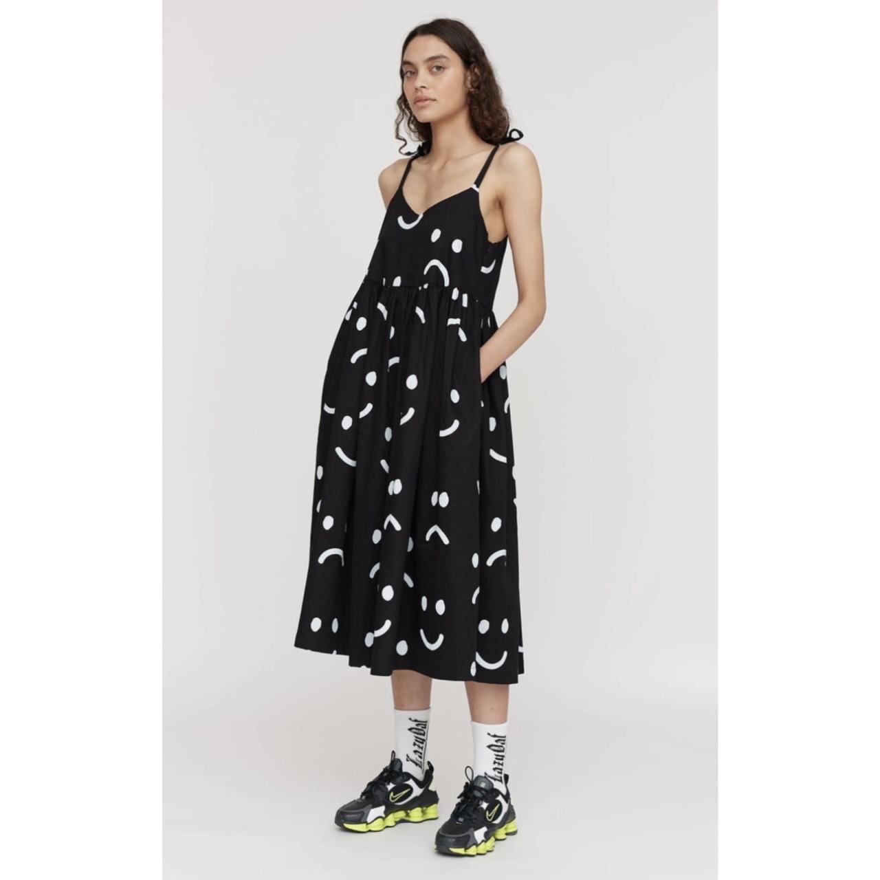 Lazy Oaf Happy Sad Dress. In EUC. US size 12. UK… - Depop
