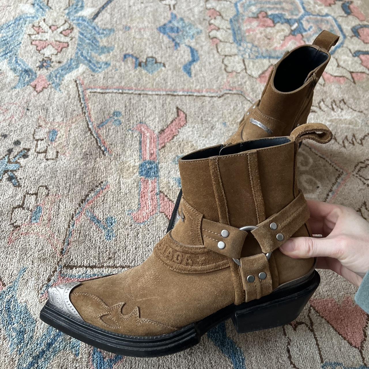 Balenciaga western boots on sale