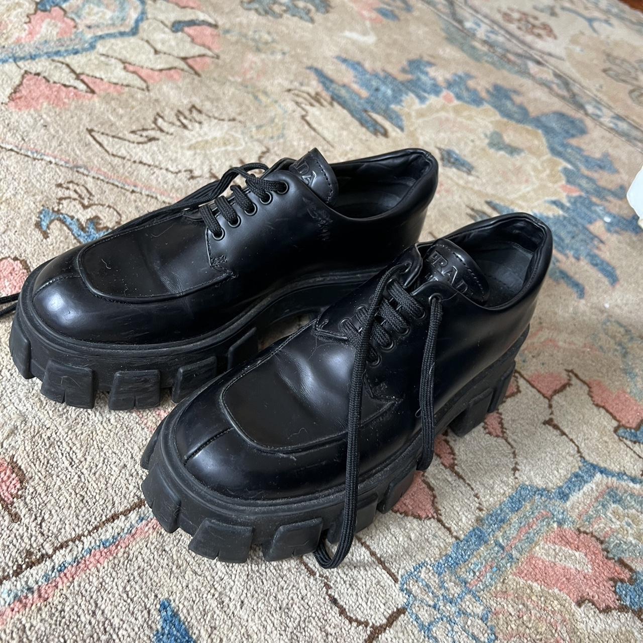 Prada platform shoes best sale