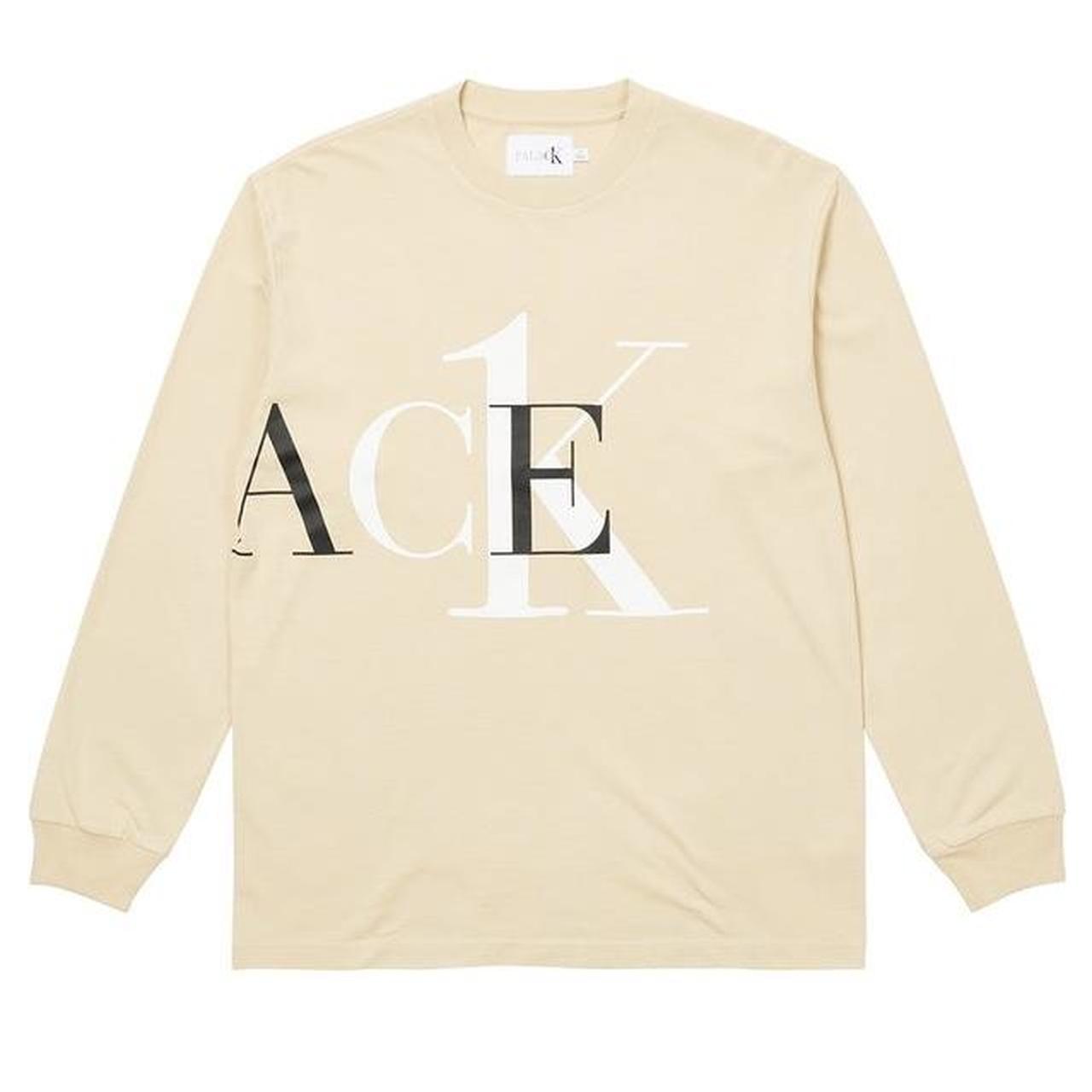 Palace Men's Cream T-shirt