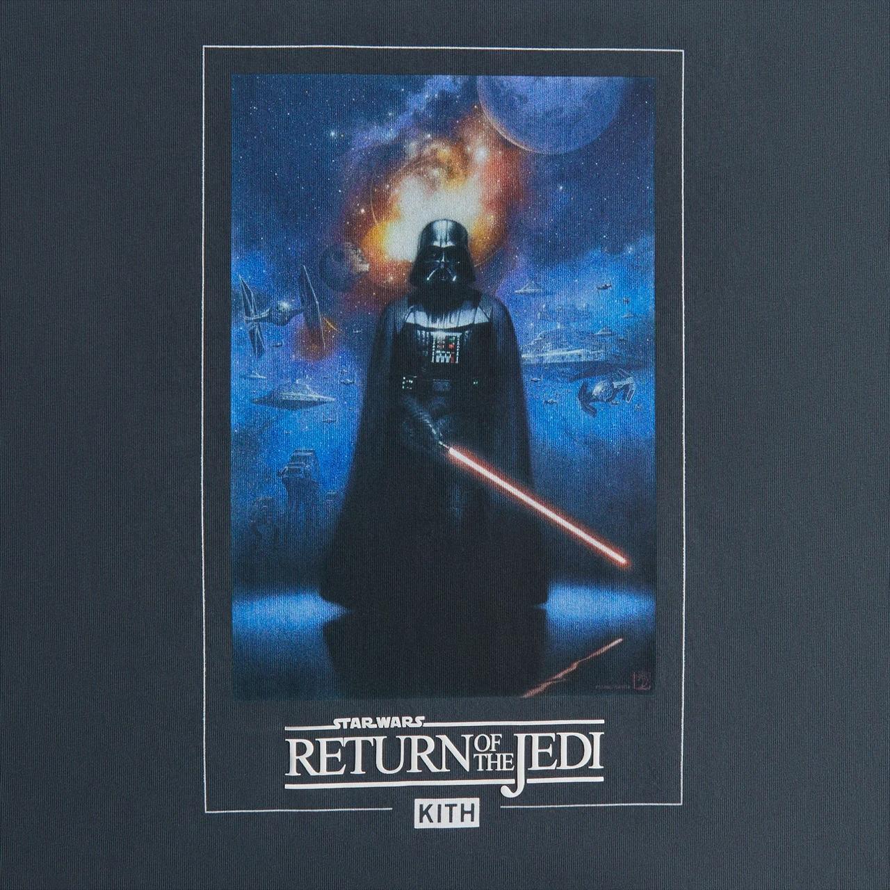 Kith x STAR WARS ダースベイダーPoster Vintage T-