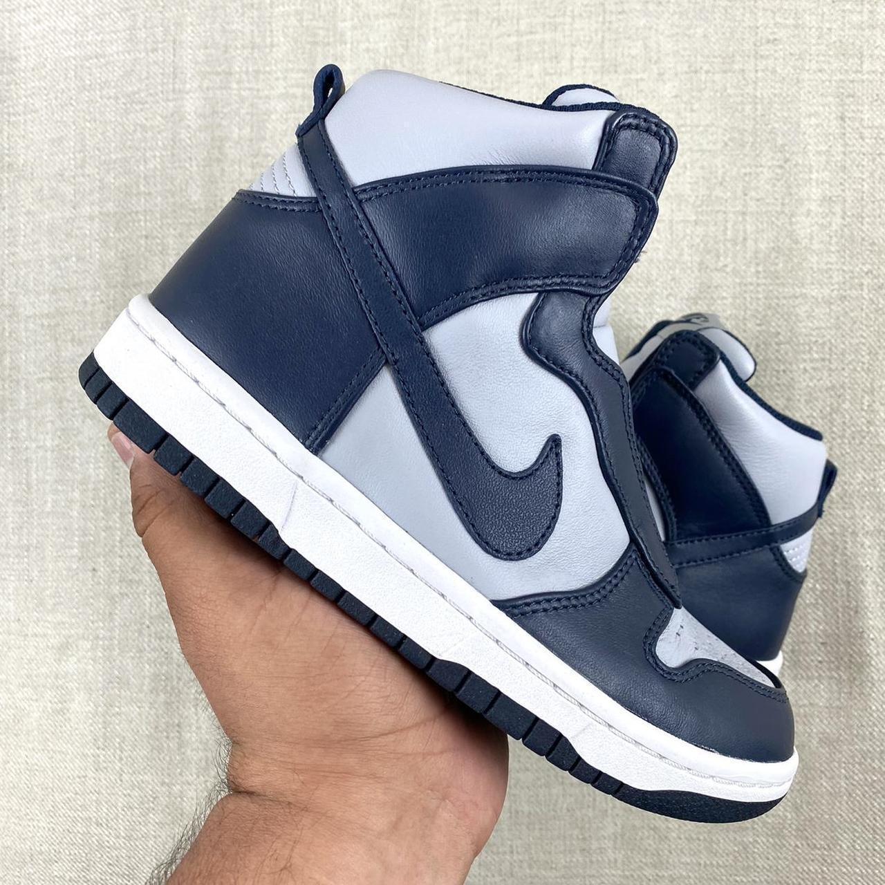 🦕 SACAI x Nikelab Dunk Lux “Georgetown” 👟 Women... - Depop