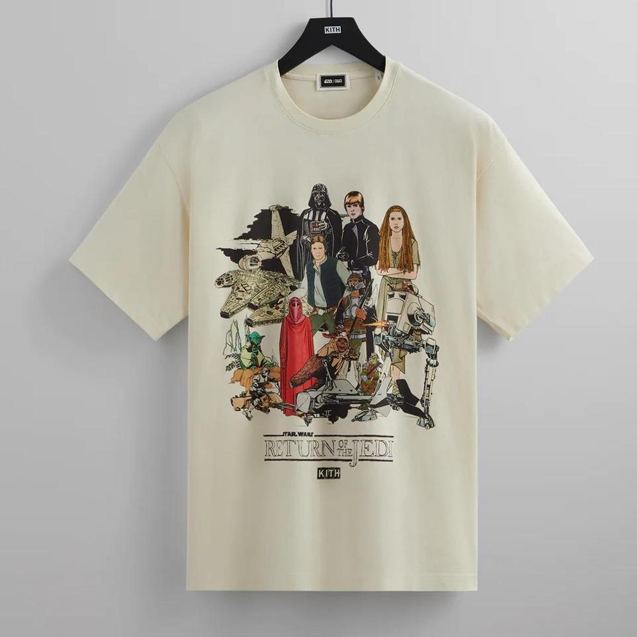 🛸 Kith x Star Wars Illustration Vintage T Shirt 🔎... - Depop
