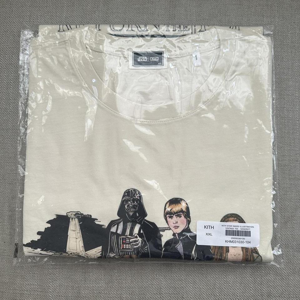 🛸 Kith x Star Wars Illustration Vintage T Shirt 🔎... - Depop