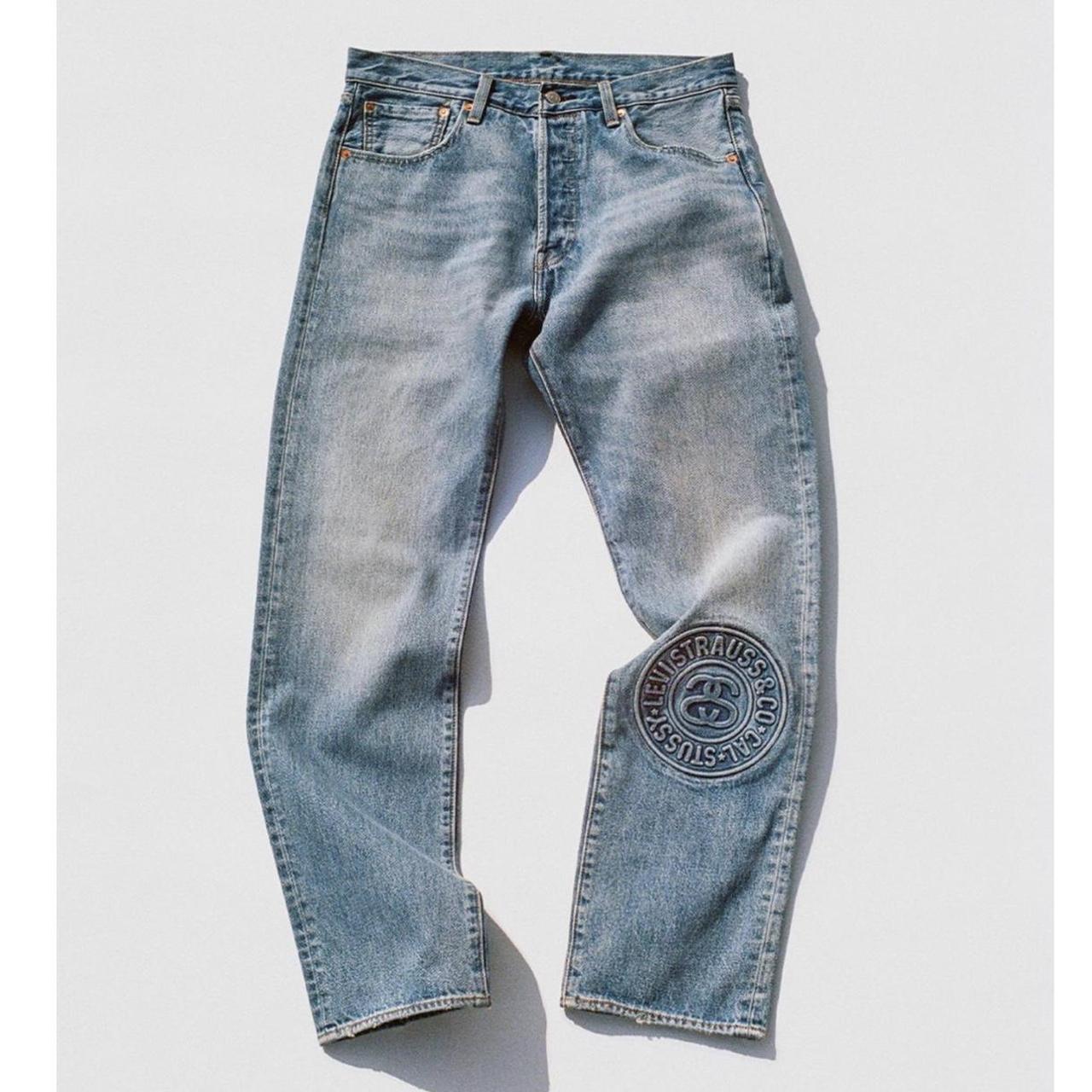 👖 Stussy x Levi's 501 Jeans 🔎 Size 28x32. Brand... - Depop