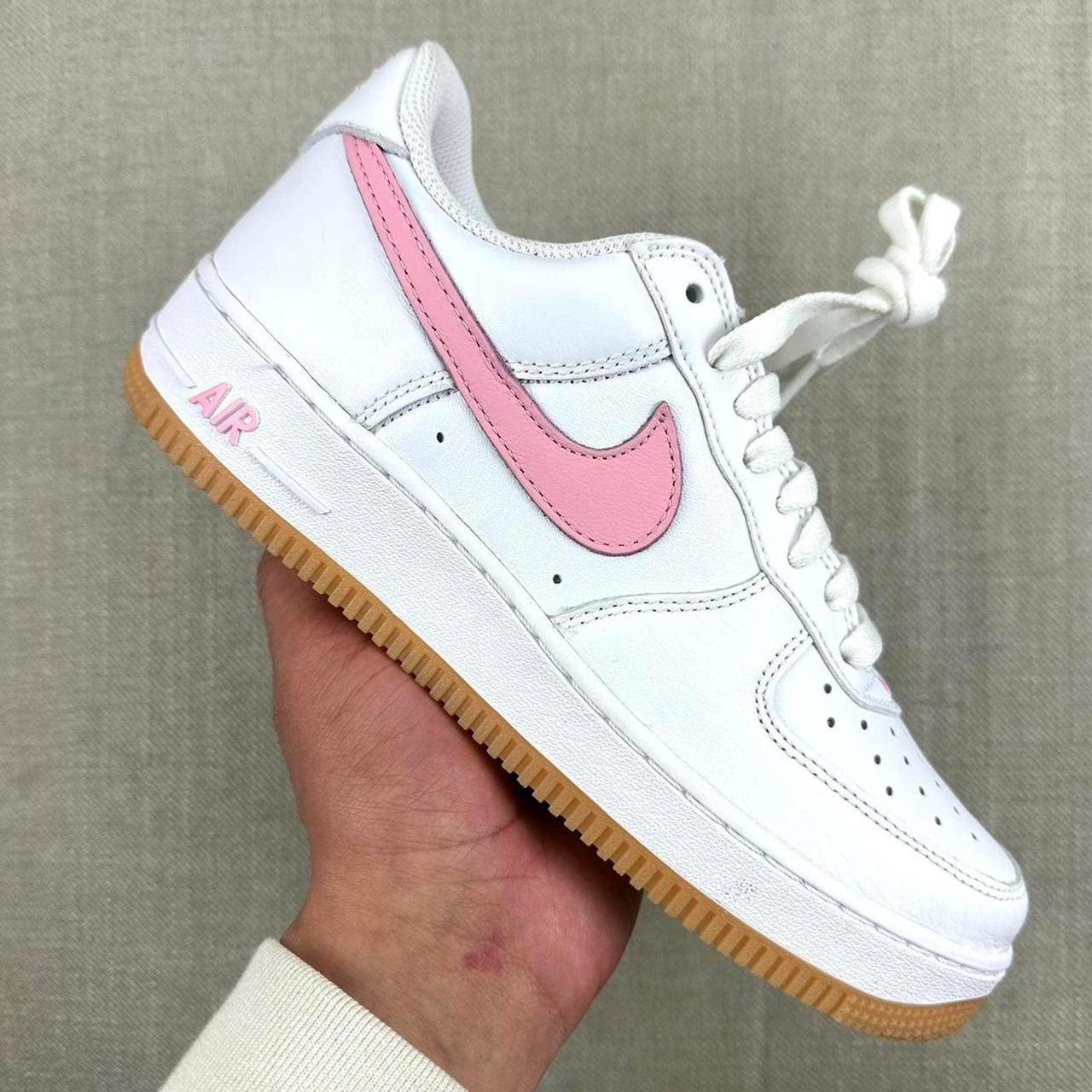 Mens pink nike on sale air force 1