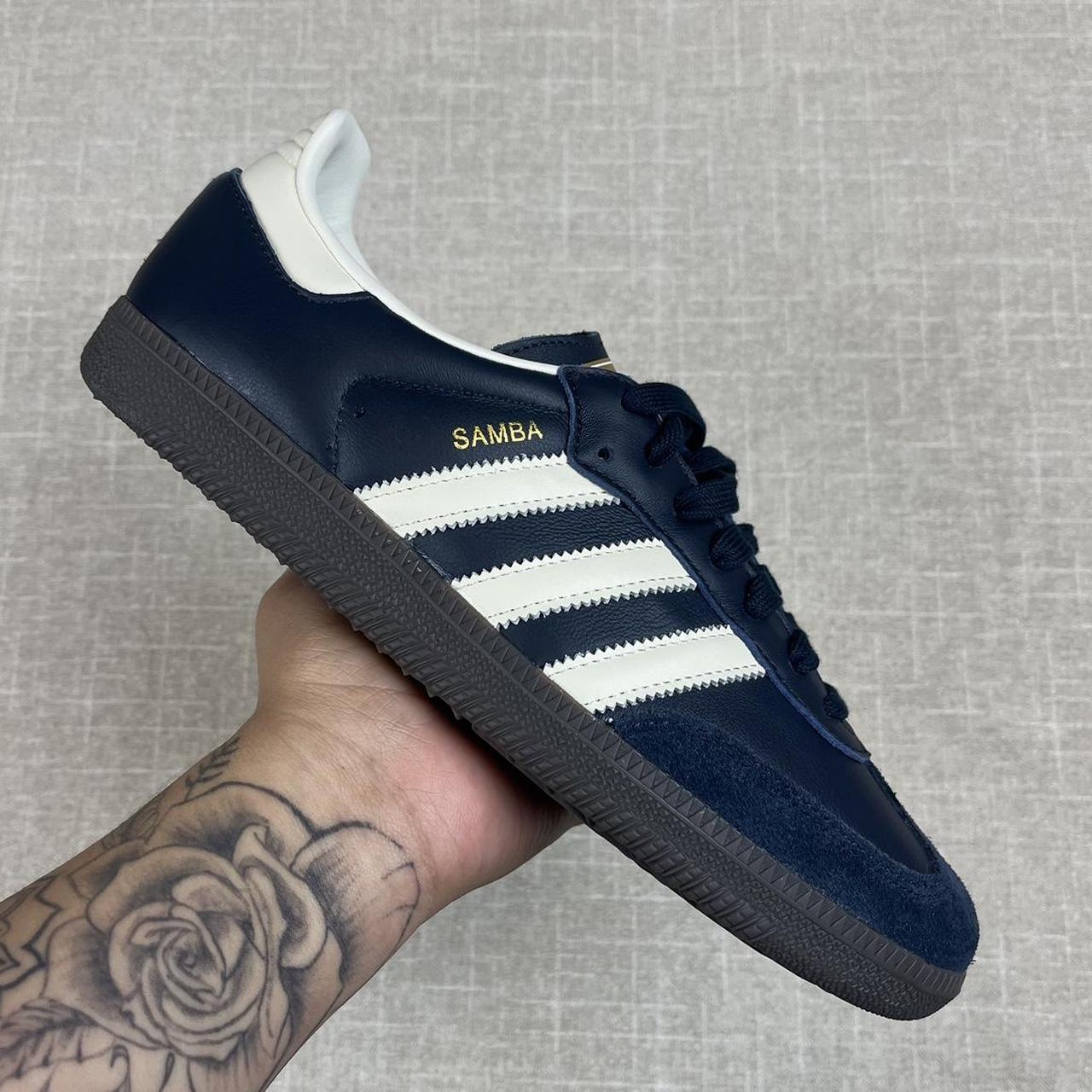 Adidas Samba OG Night Navy Men 8.5. Brand New Depop