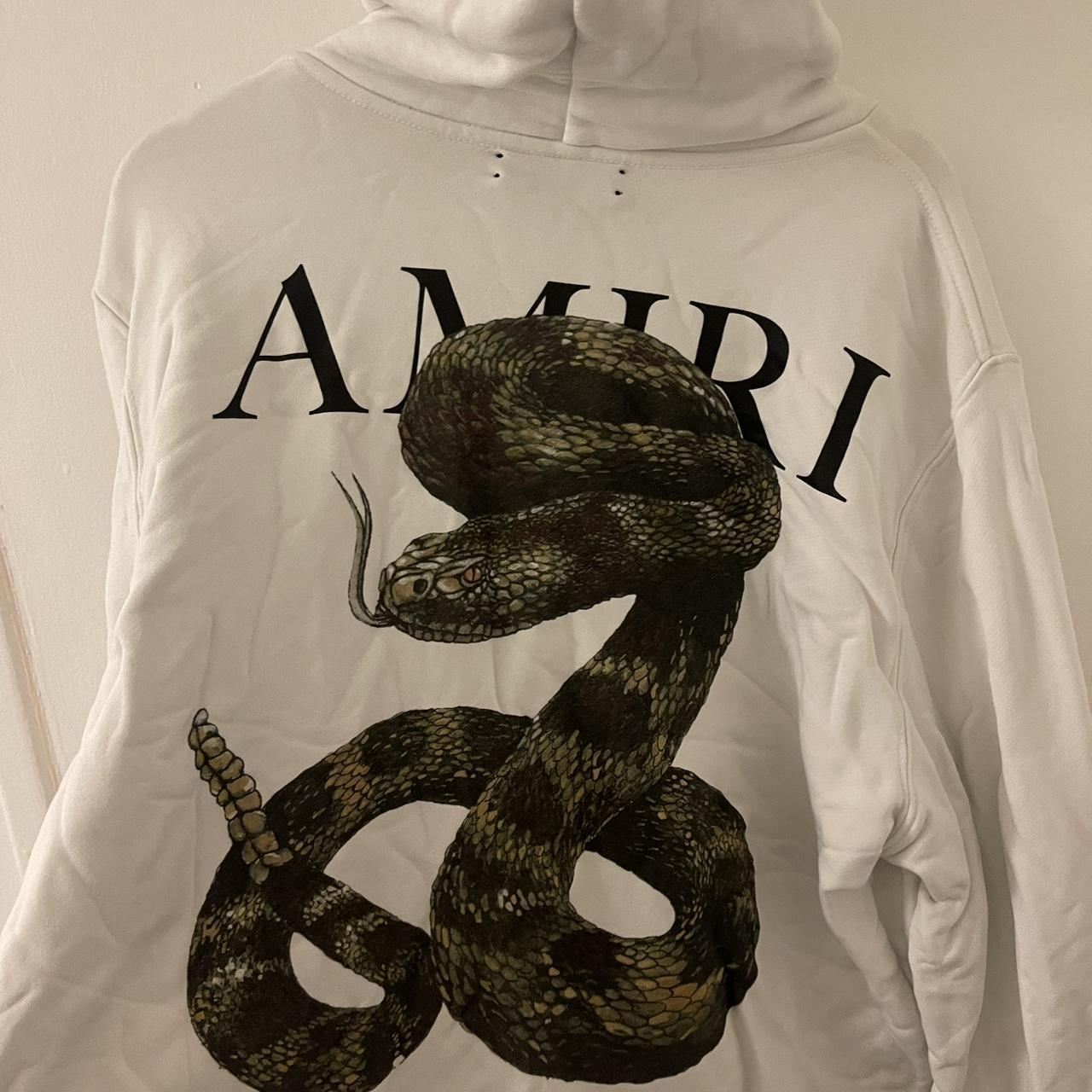 Amiri snake hoodie best sale