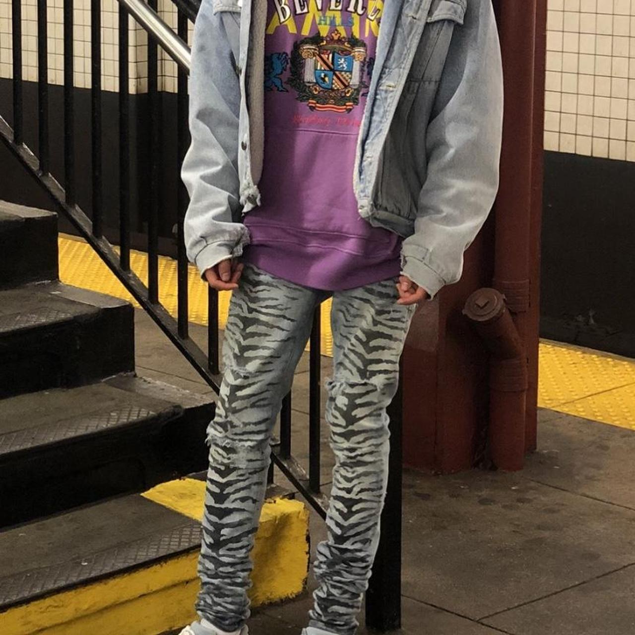 Amiri Zebra jeans UK 29 CHEAP 8/10