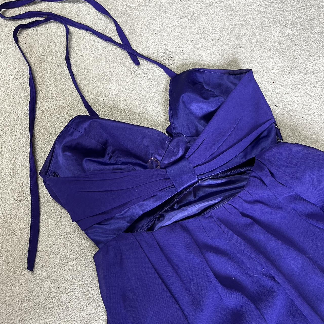 Lipsy Women's Purple Dress | Depop