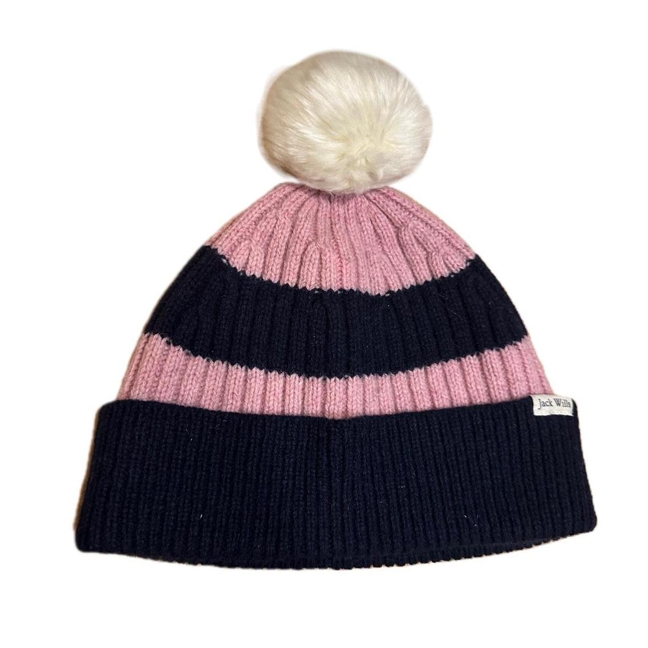 Pom Pom Jack Wills Bobble Hat 《Jack Wills Beanie Hat》,