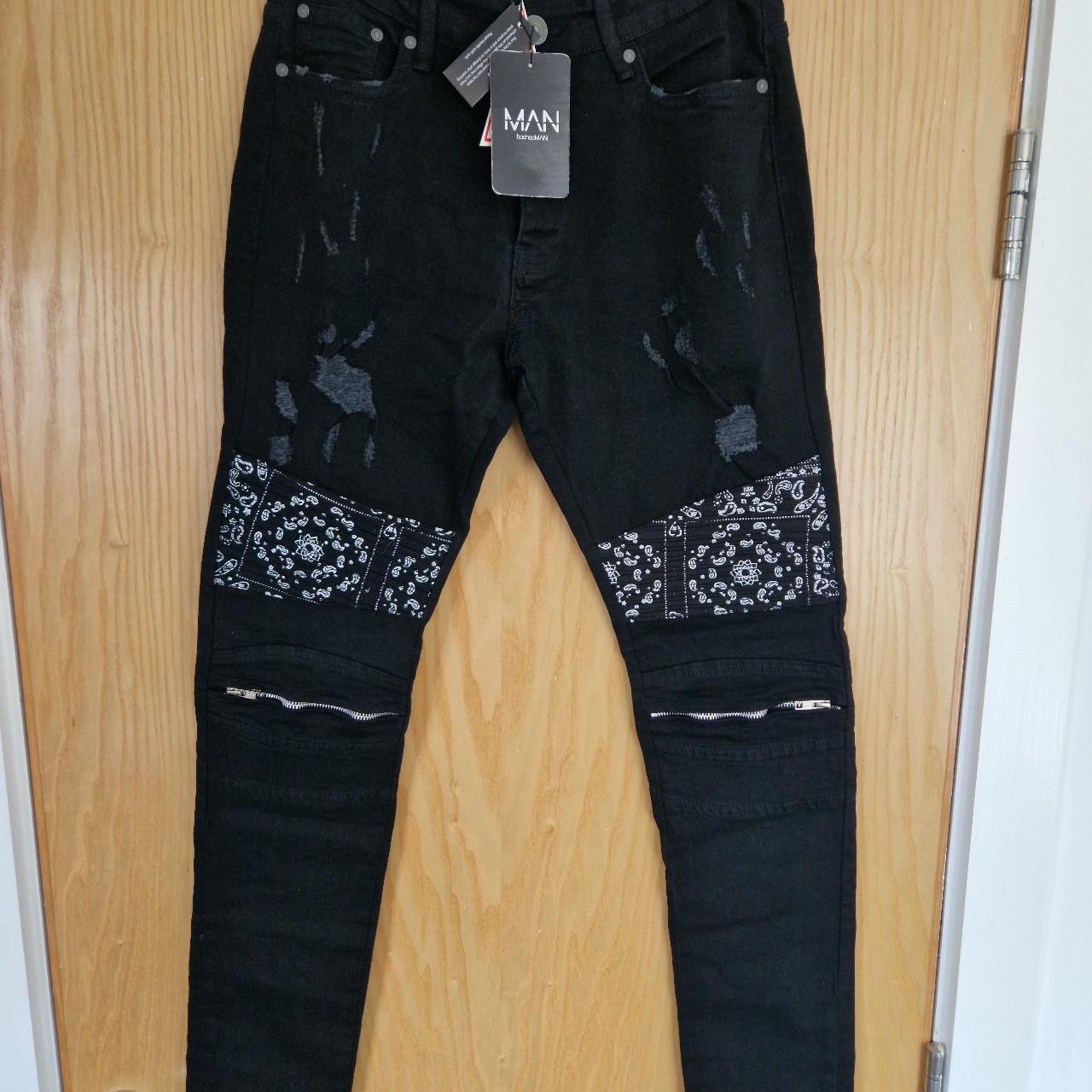 Boohoo Men's Black Jeans | Depop