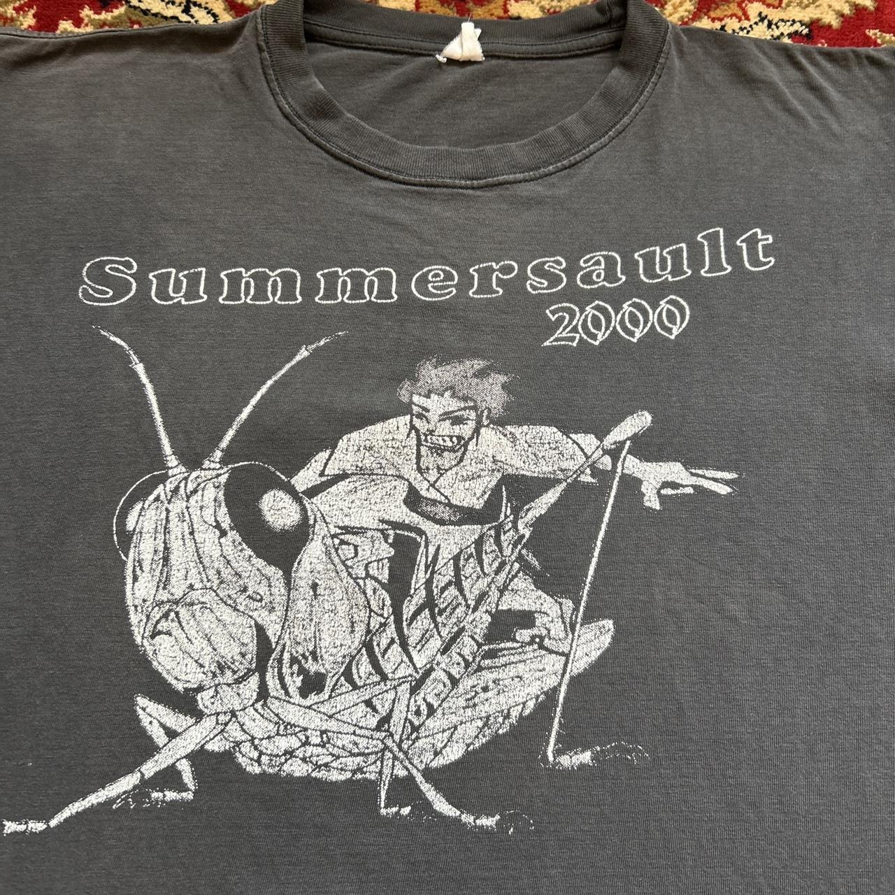 Vintage summersault 2000 feastival shirt Y2K parking... - Depop