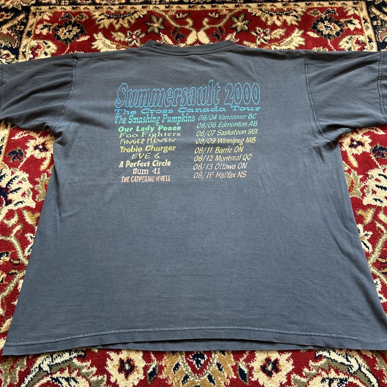 Vintage summersault 2000 feastival shirt Y2K parking... - Depop