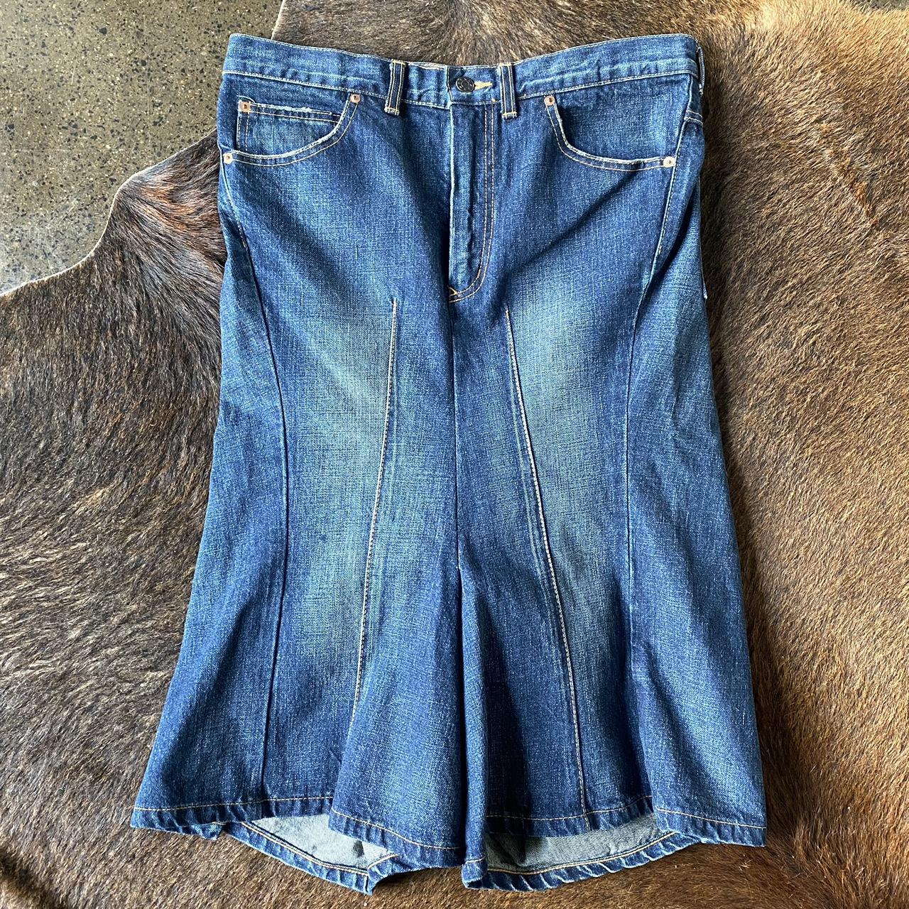 パンツ JUNYA WATANABE 2012SS Wrapped Shorts Junya Watanabe MAN Shorts in Blue | SVD USA