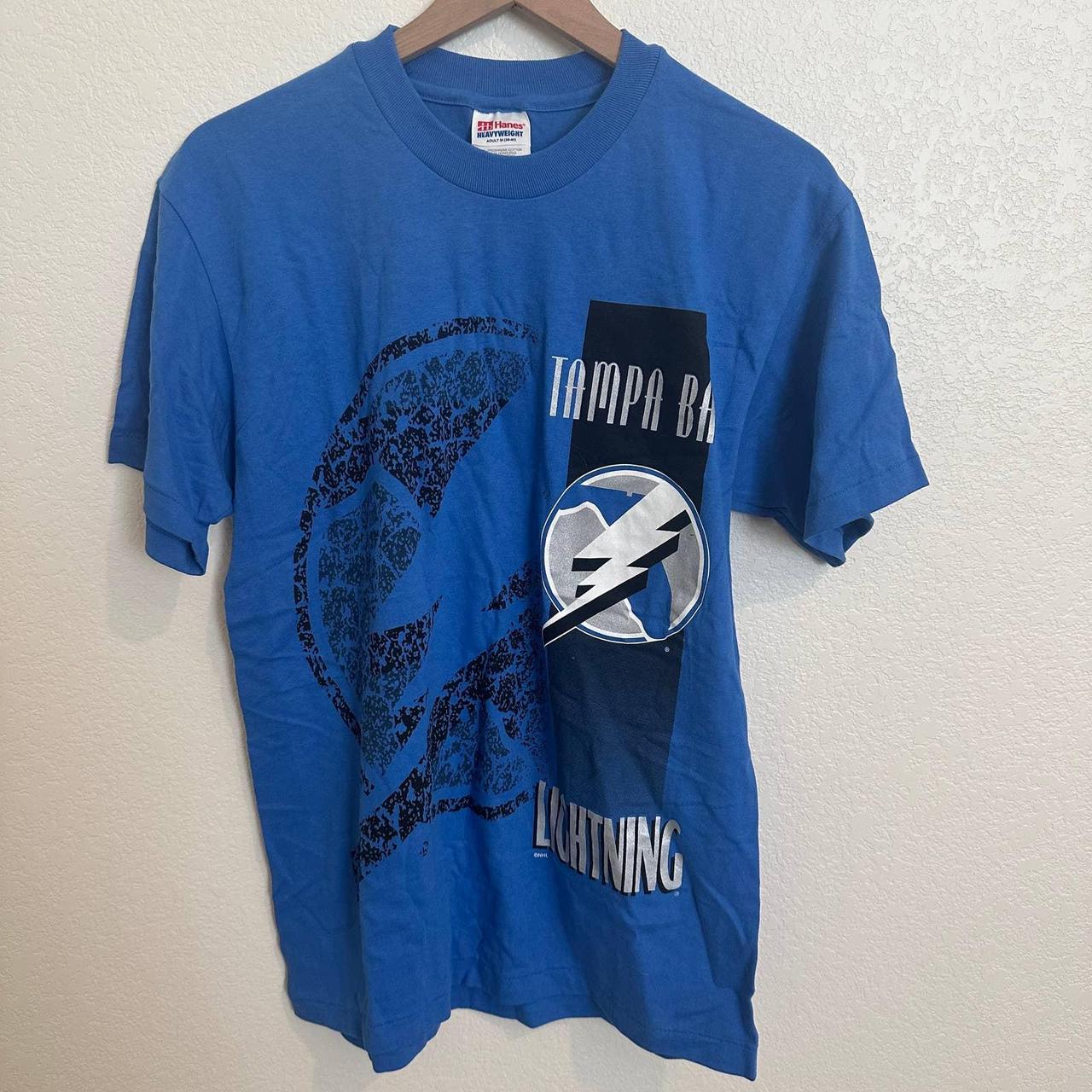 90s Tampa Bay Lightning Shirtvintage Lightning Shirt90s 