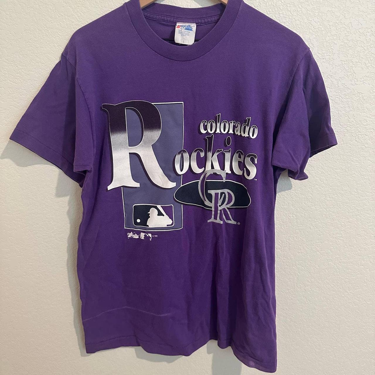 Vintage 1996 Colorado Rockies T-Shirt Large