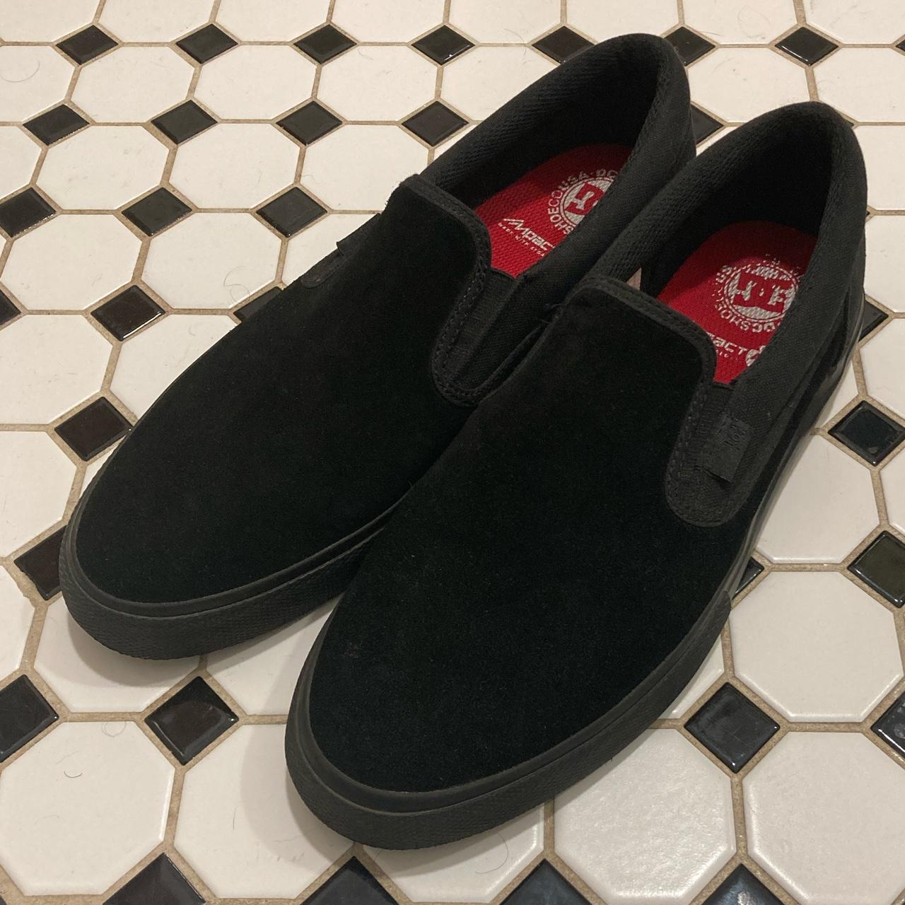 DC Shoes Manual Slip On Shoes, Black Men's Size 10.5... - Depop