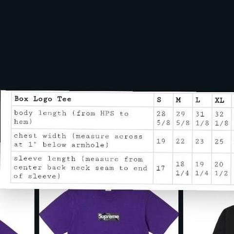Supreme Box Logo tee purple Camo box logo XL /... - Depop