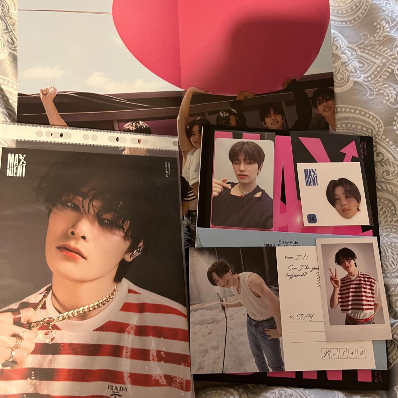 Stray Kids maxident album Seungmin and I.N/Jeongin… - Depop