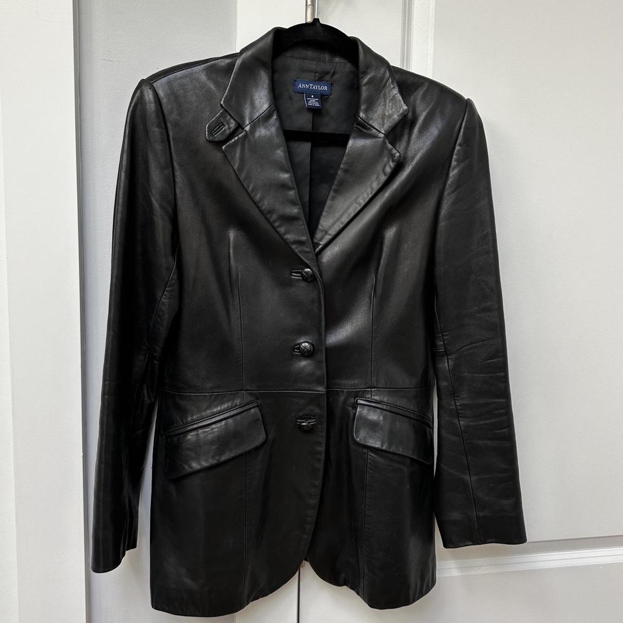 Ann taylor shop black jacket