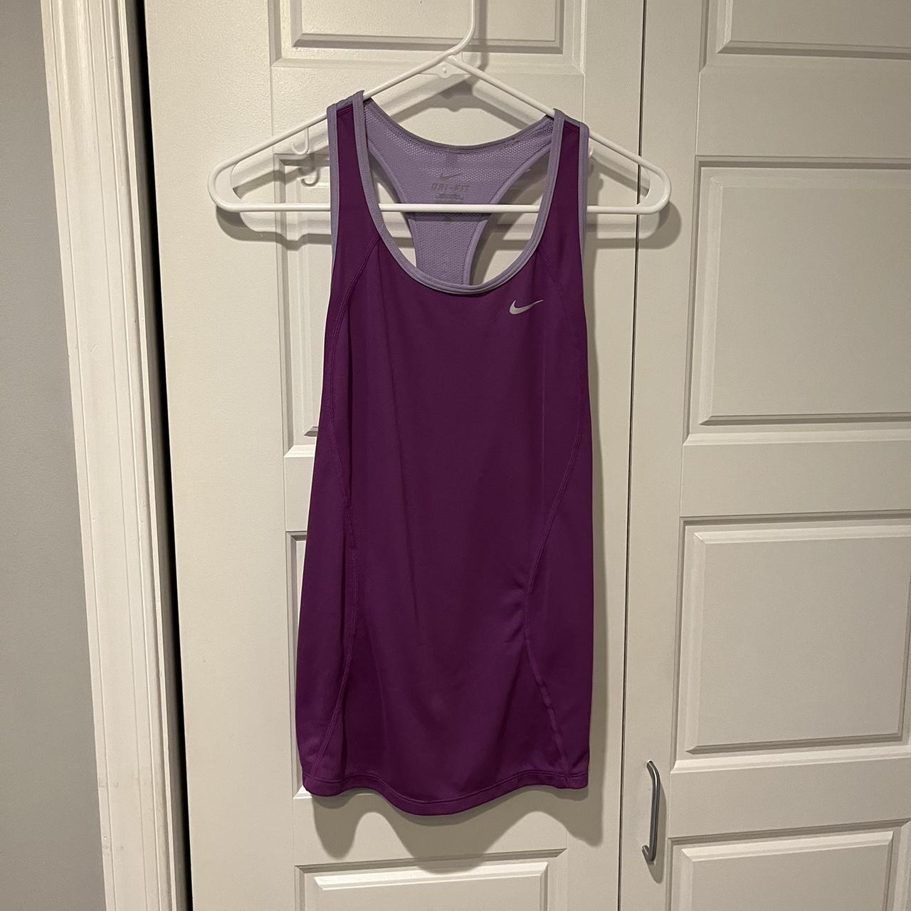 mens purple nike tank top