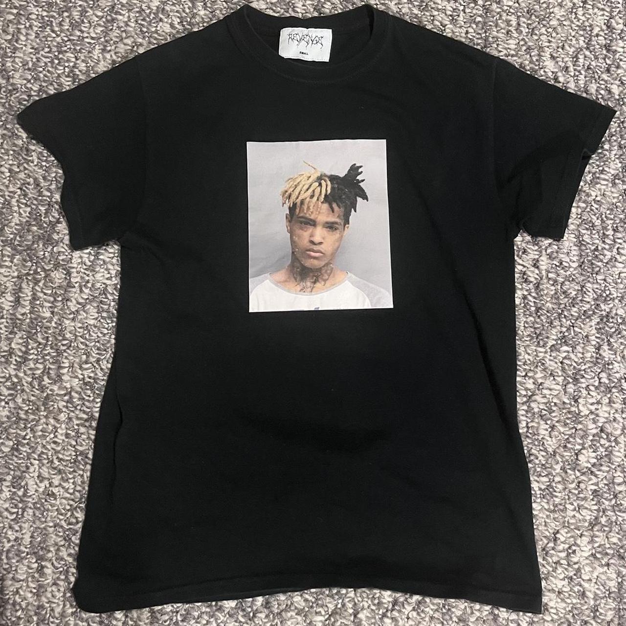 REVENGE XXXTENTACION MUGSHOT TEE SHIRT Size S Copped... - Depop