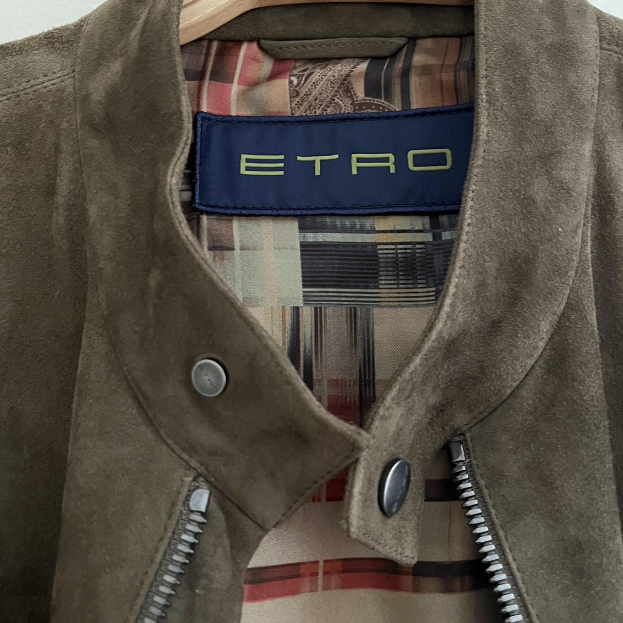 Etro Men's Brown and Red Jacket (2)