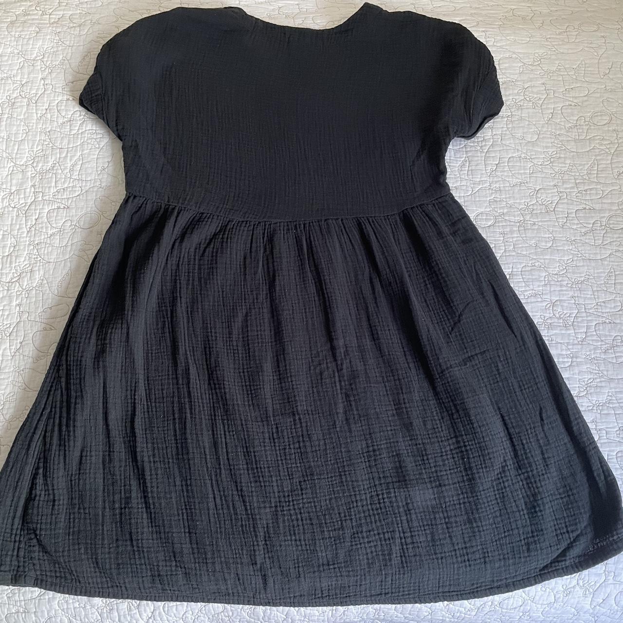 Black baby doll dress Brand: Universal Threads... - Depop