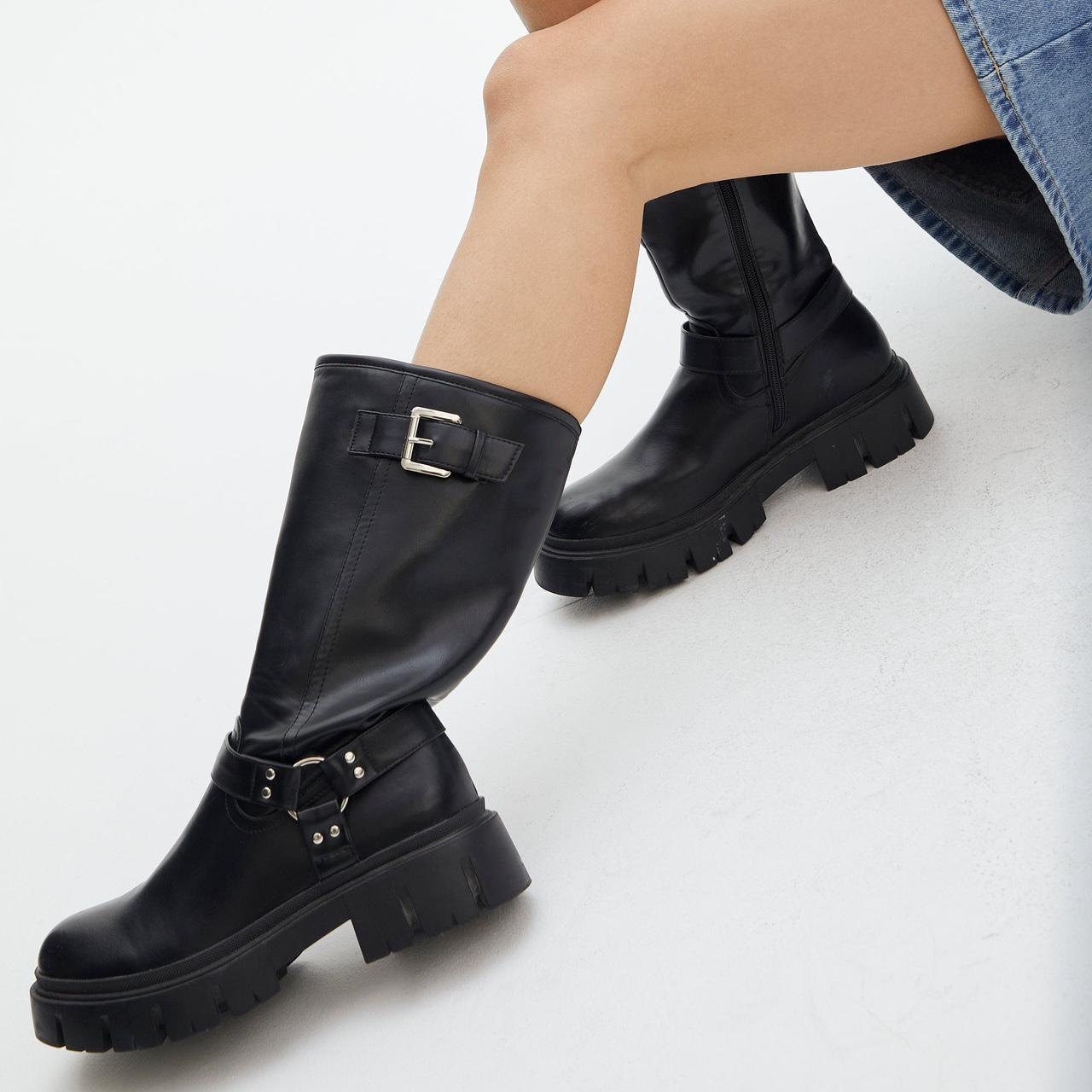 Glassons Faux Leather Boots Size US8 I’ve worn these... Depop