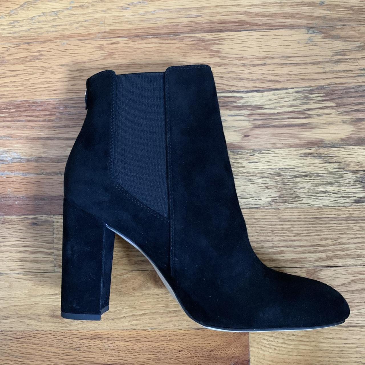 Sam edelman black suede hot sale booties