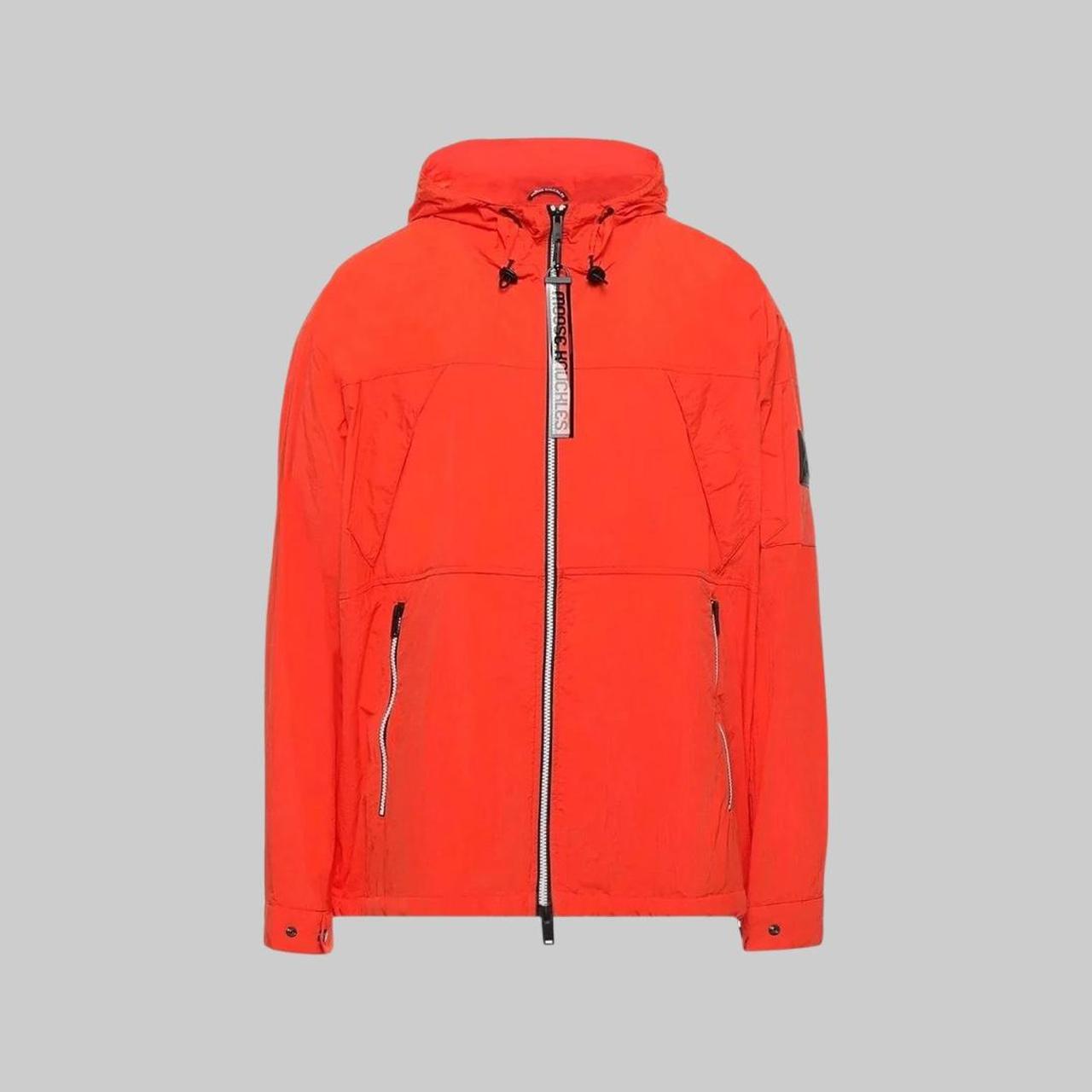 Moose Knuckles Windbreaker Orange Brand New With... - Depop