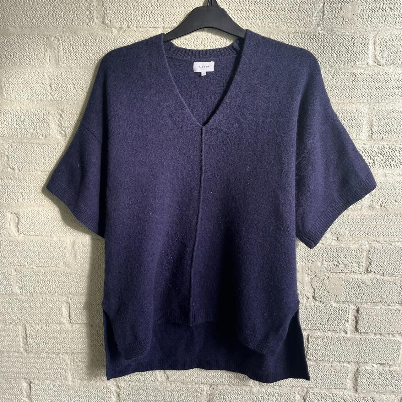 Jigsaw clearance navy jumper