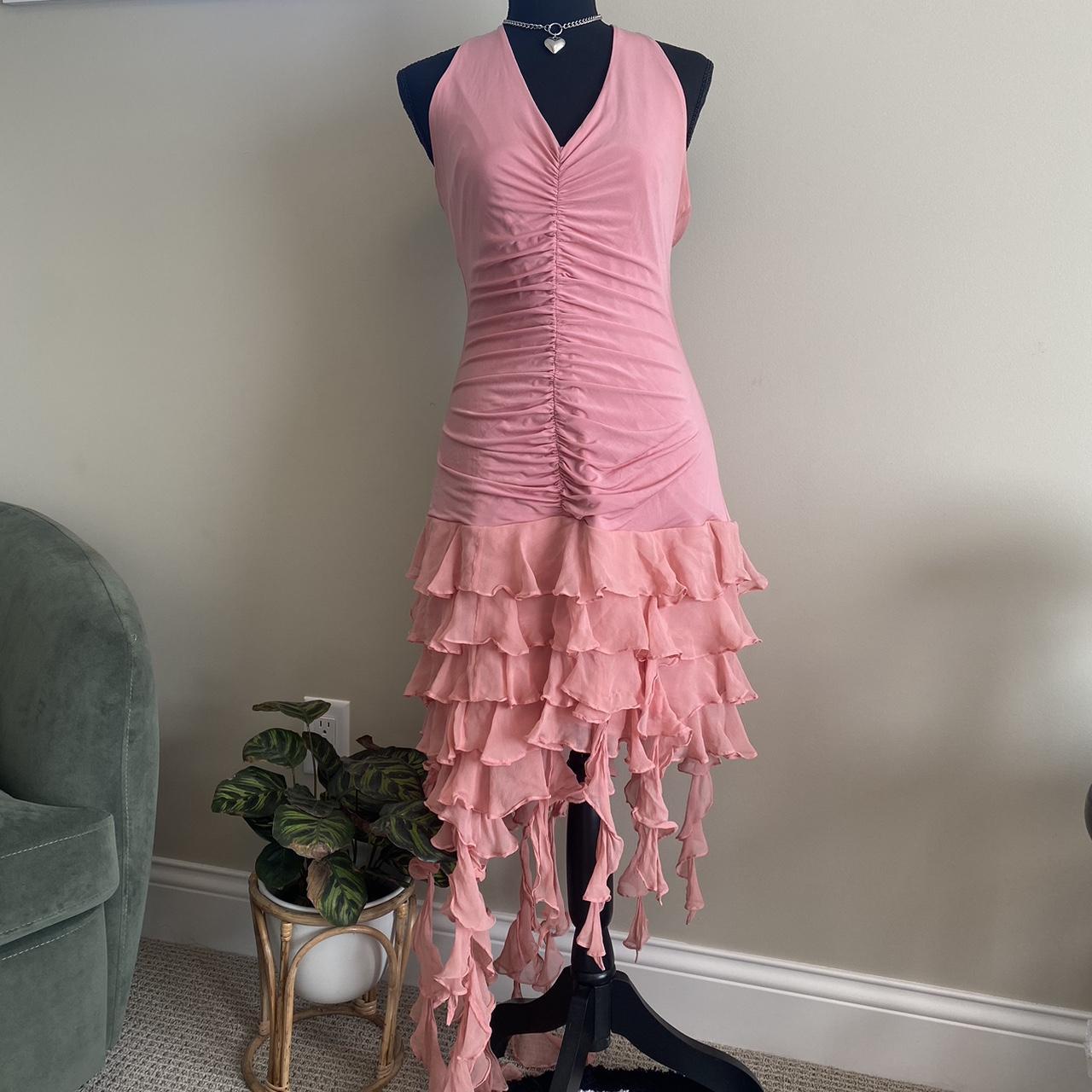 Bcbg pink dress best sale