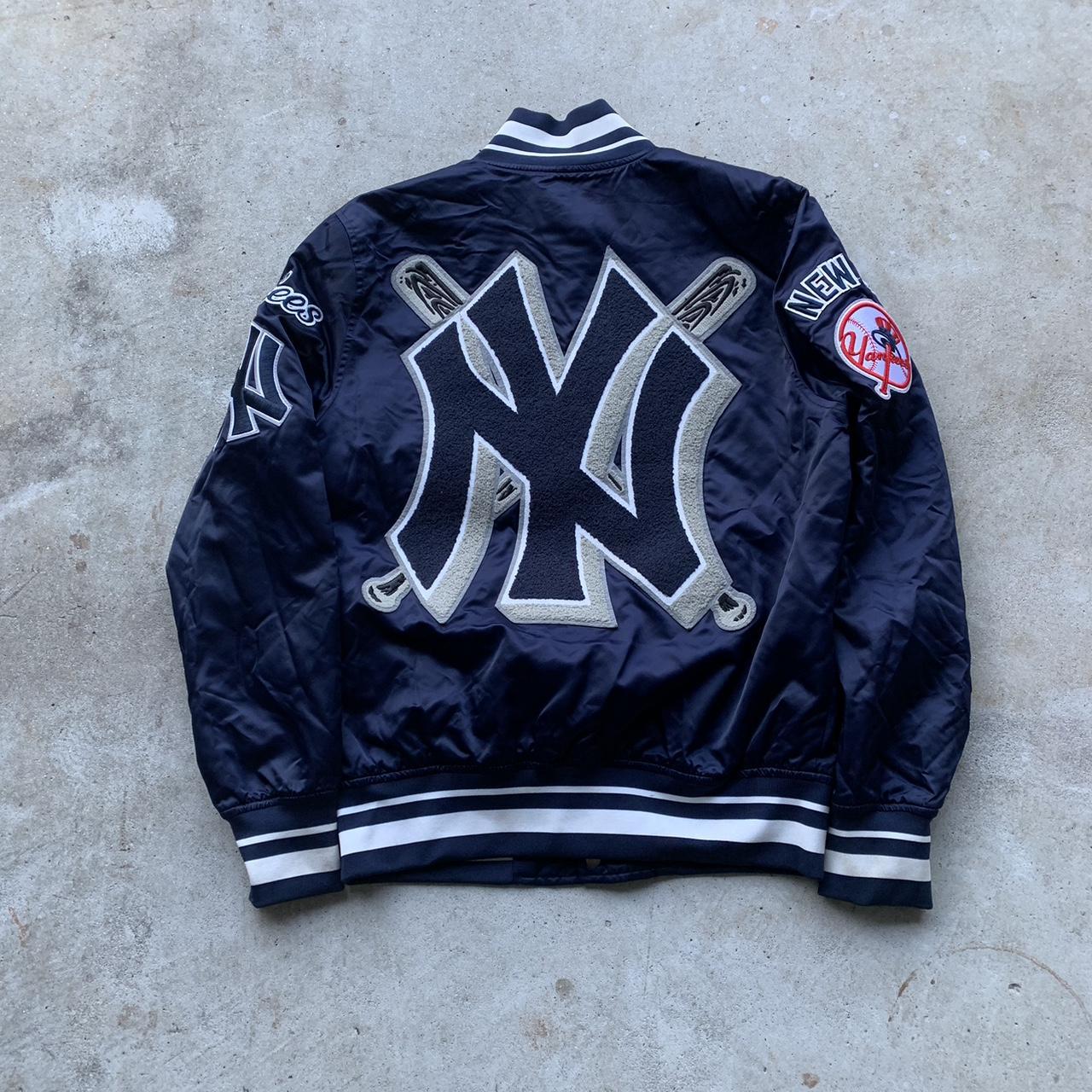 New York Yankees 1999 World Series Jacket 💙🖤 Size... - Depop