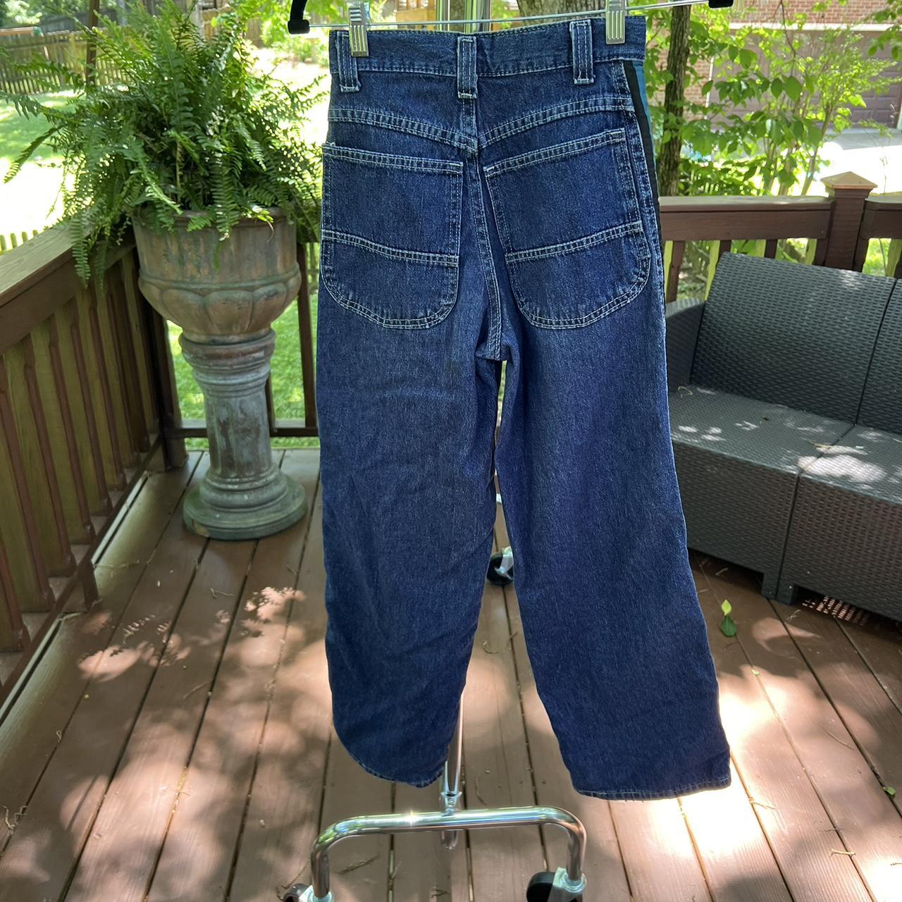 Vintage 90s Lee pipes Jnco style jeans 24 inch... - Depop