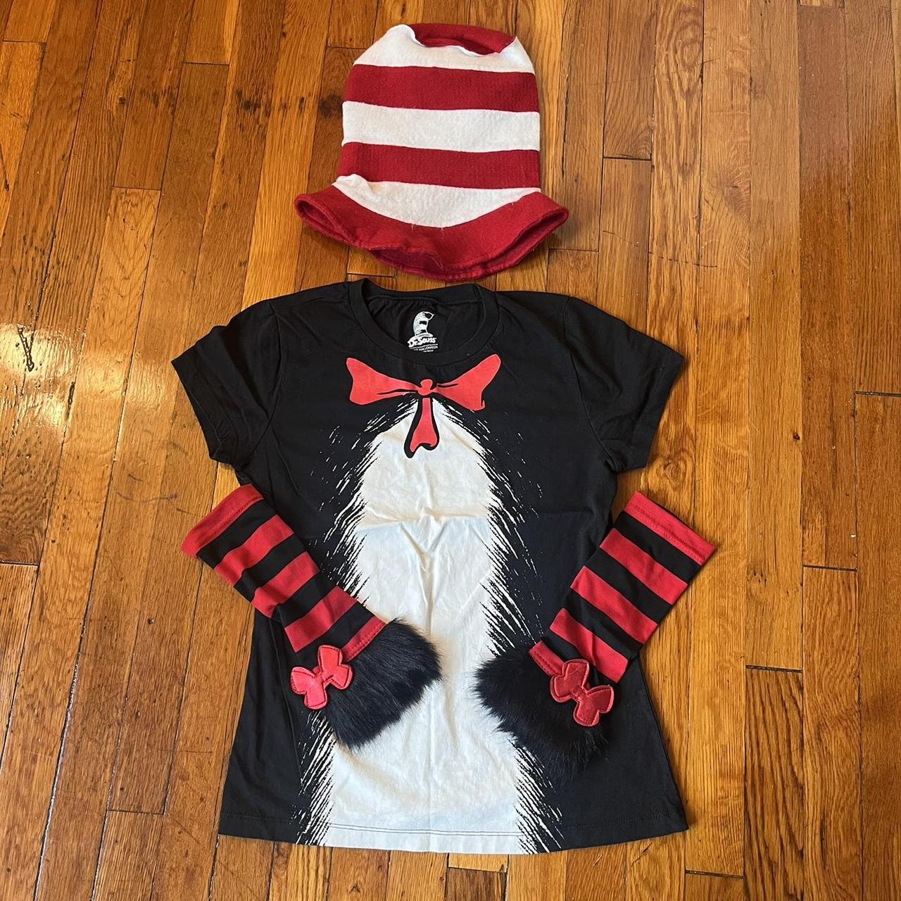 Cat in the Hat costume set. used once #catcostume... - Depop