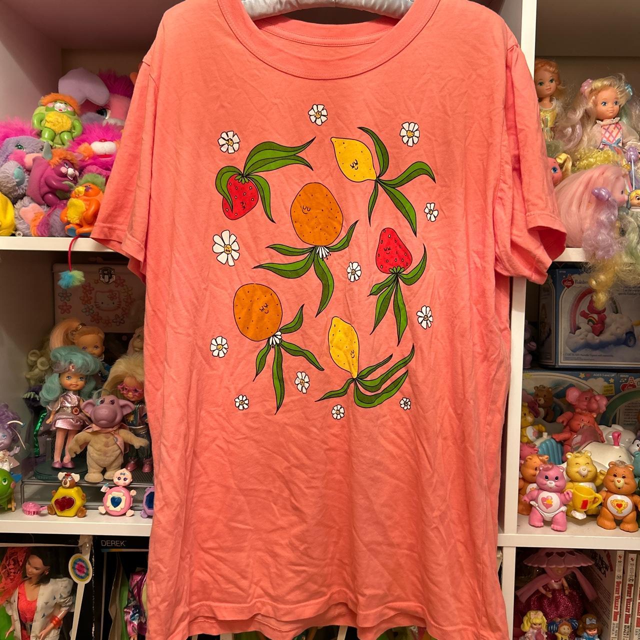 Big Bud Press fruit t shirt Older silk screened BBP... Depop