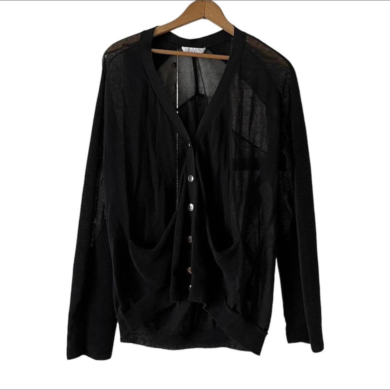 Thin black clearance cardigan