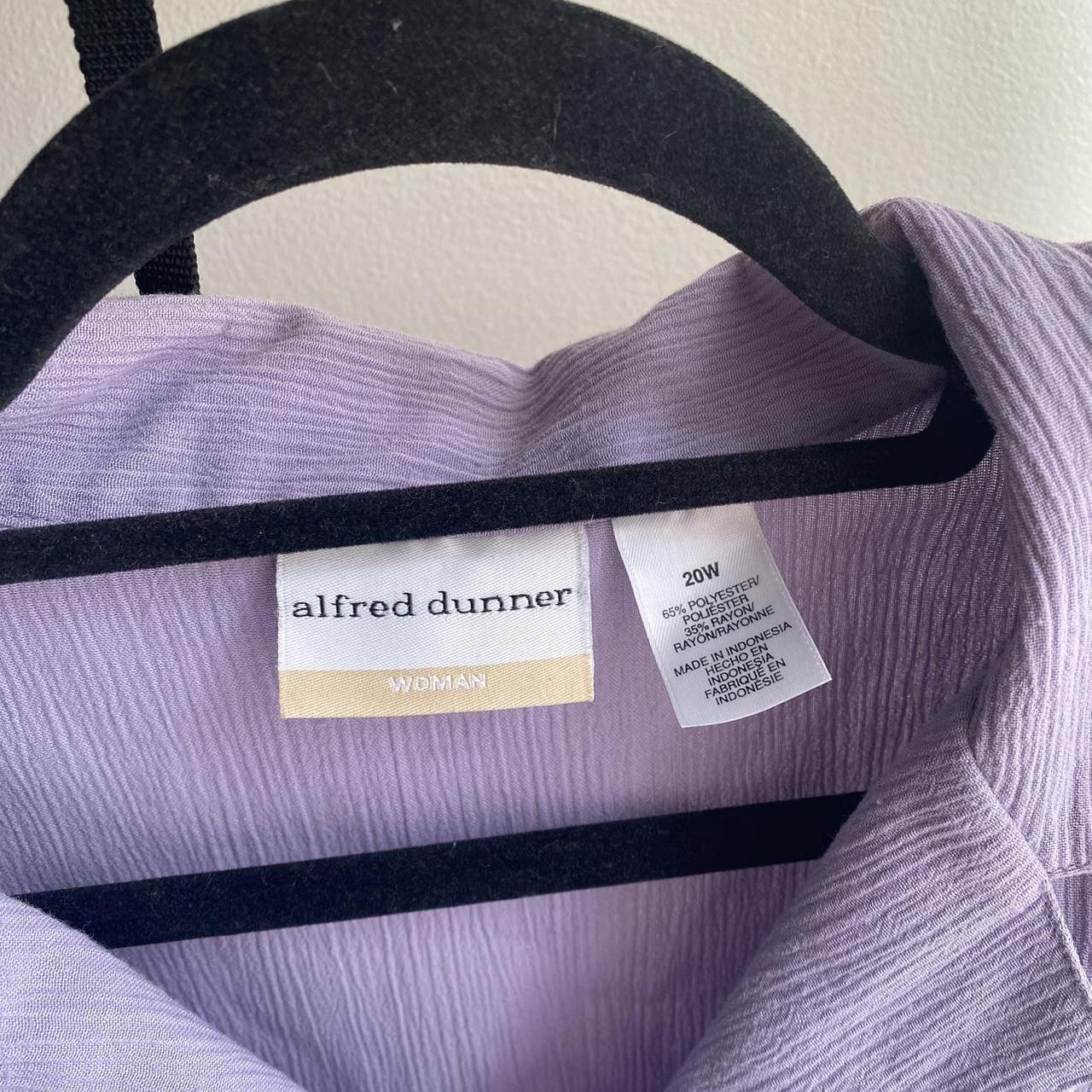 Alfred Dunner Women's Purple Shirt (5)