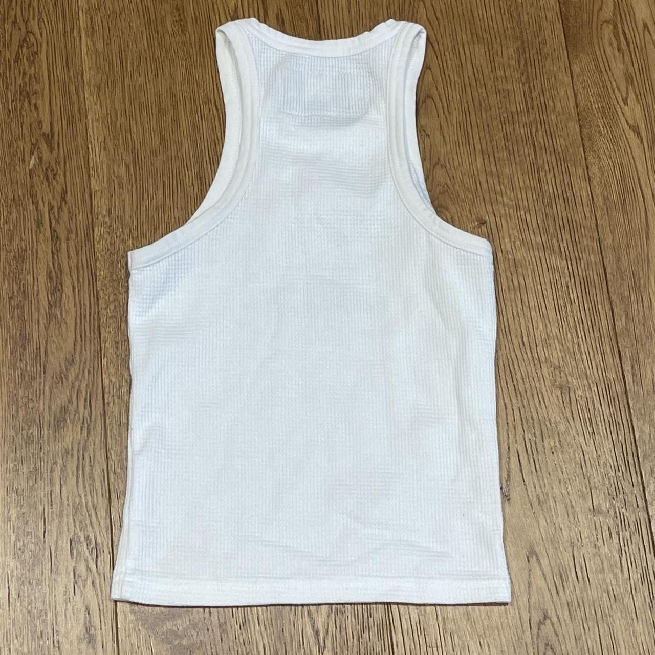 White Corteiz tank top Corteiz/ Crtz 4 star 4 year | Depop