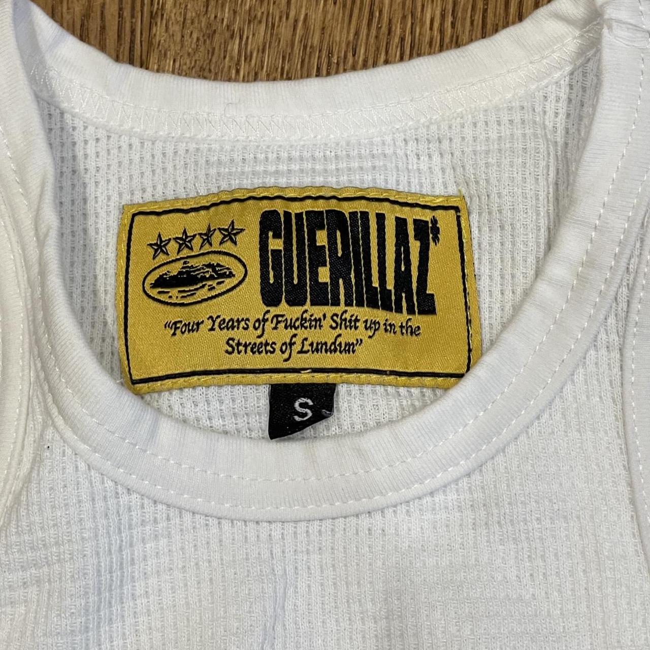 White Corteiz tank top Corteiz/ Crtz 4 star 4 year | Depop