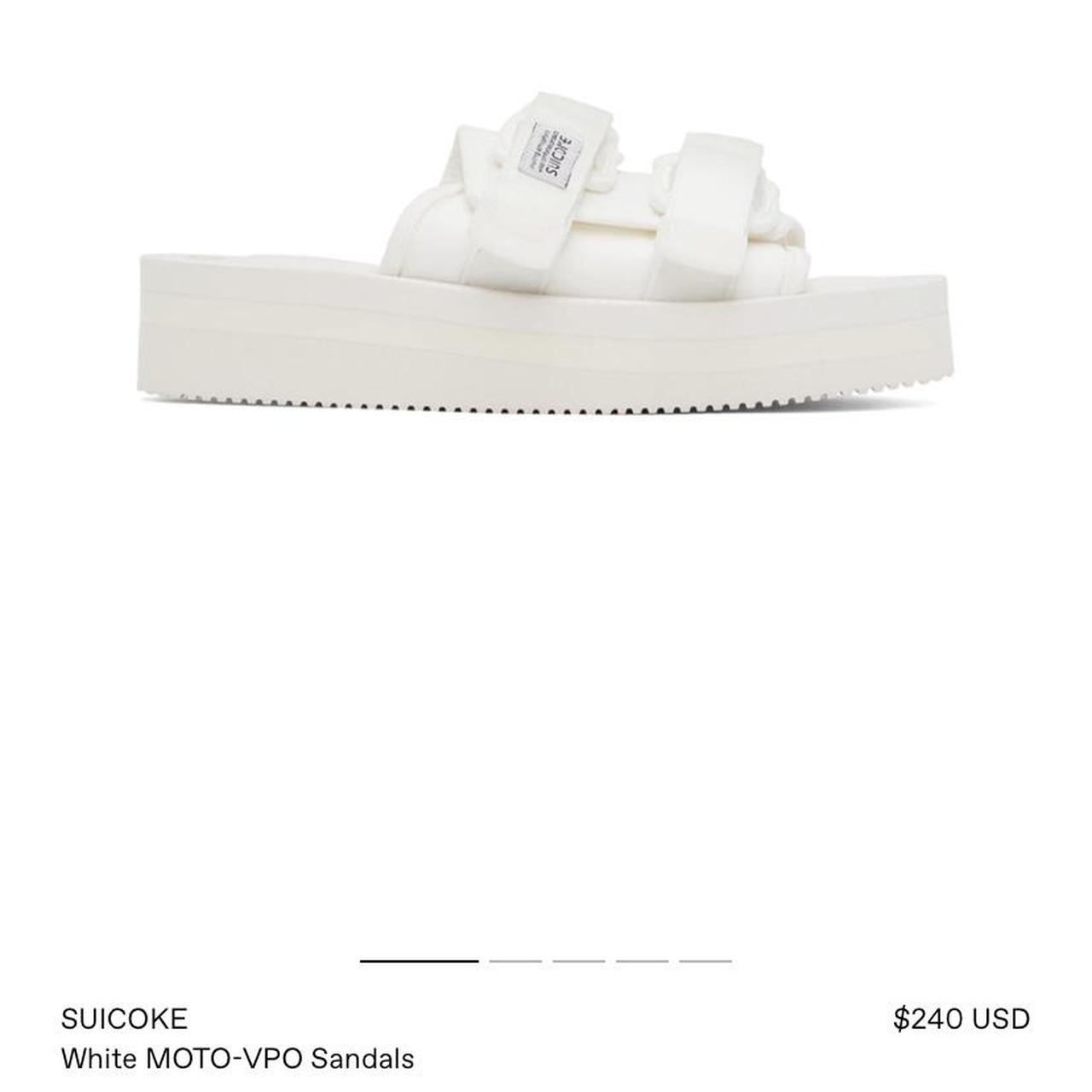 SUICOKE MOTO VPO SANDALS WHITE BRAND NEW, NEVER | Depop