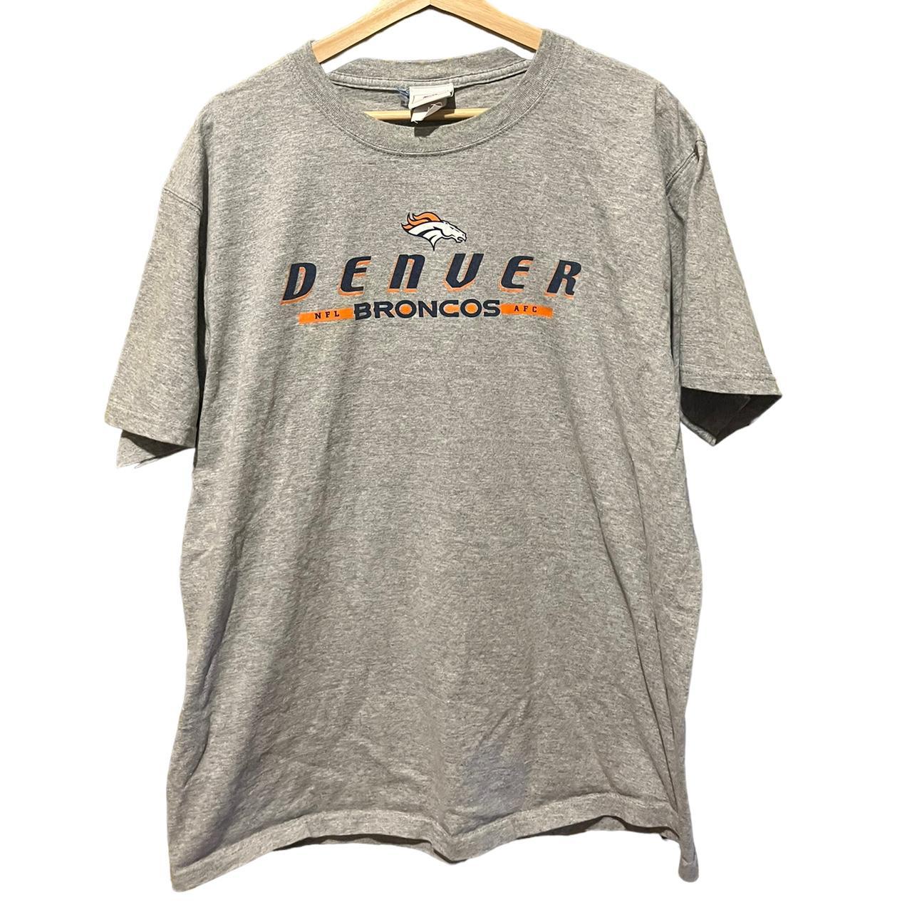 Vintage Denver Broncos NFL graphic t shirt. Super - Depop