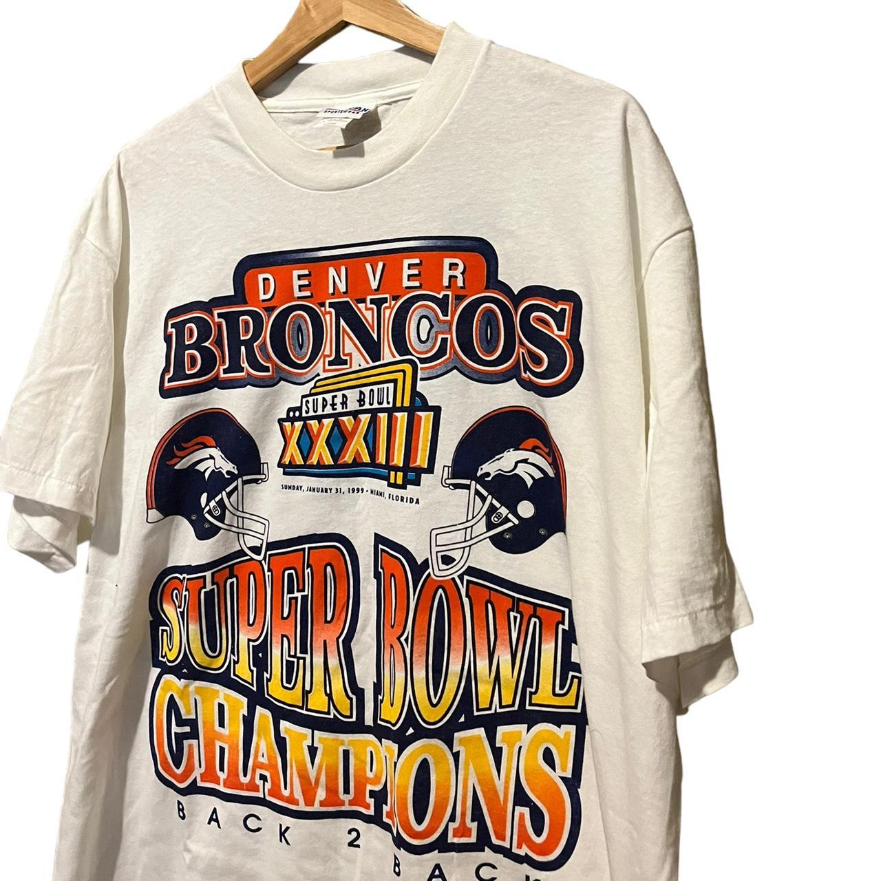 Vintage 90s Essential Grey Super Bowl Champions  - Depop