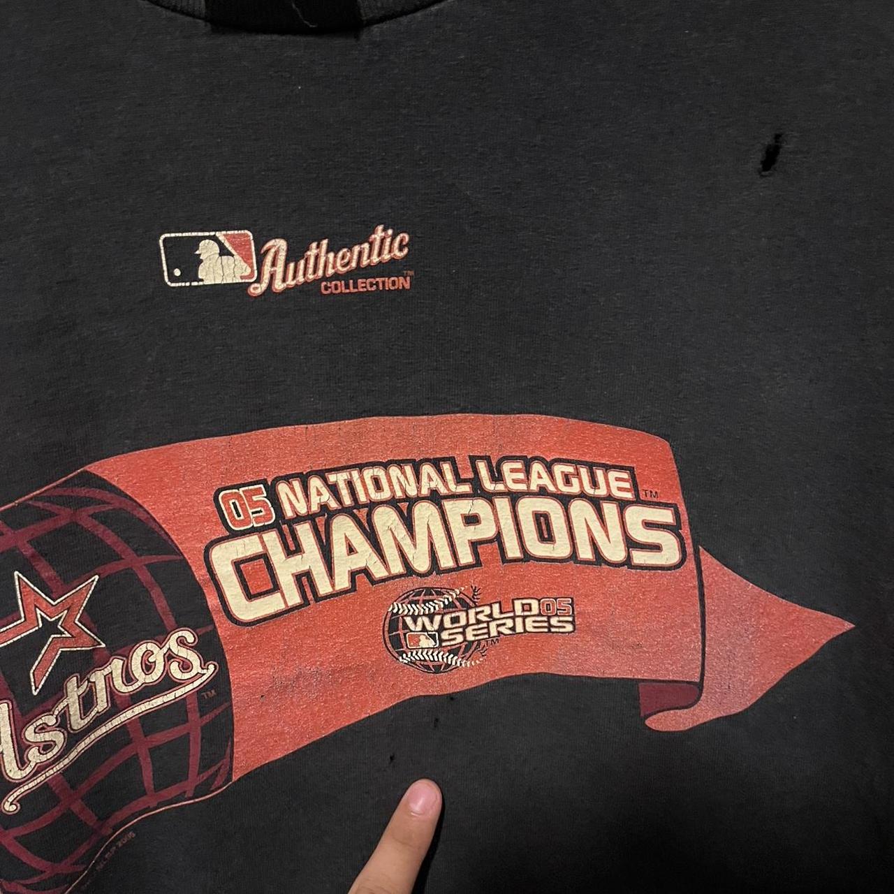 Vintage Houston Astros 2005 National League Champions T-Shirt XXL