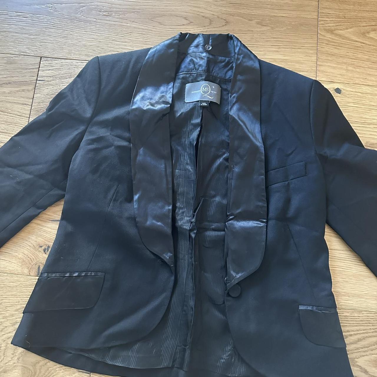 Alexander McQueen Tuxedo Style Jacket Size... - Depop