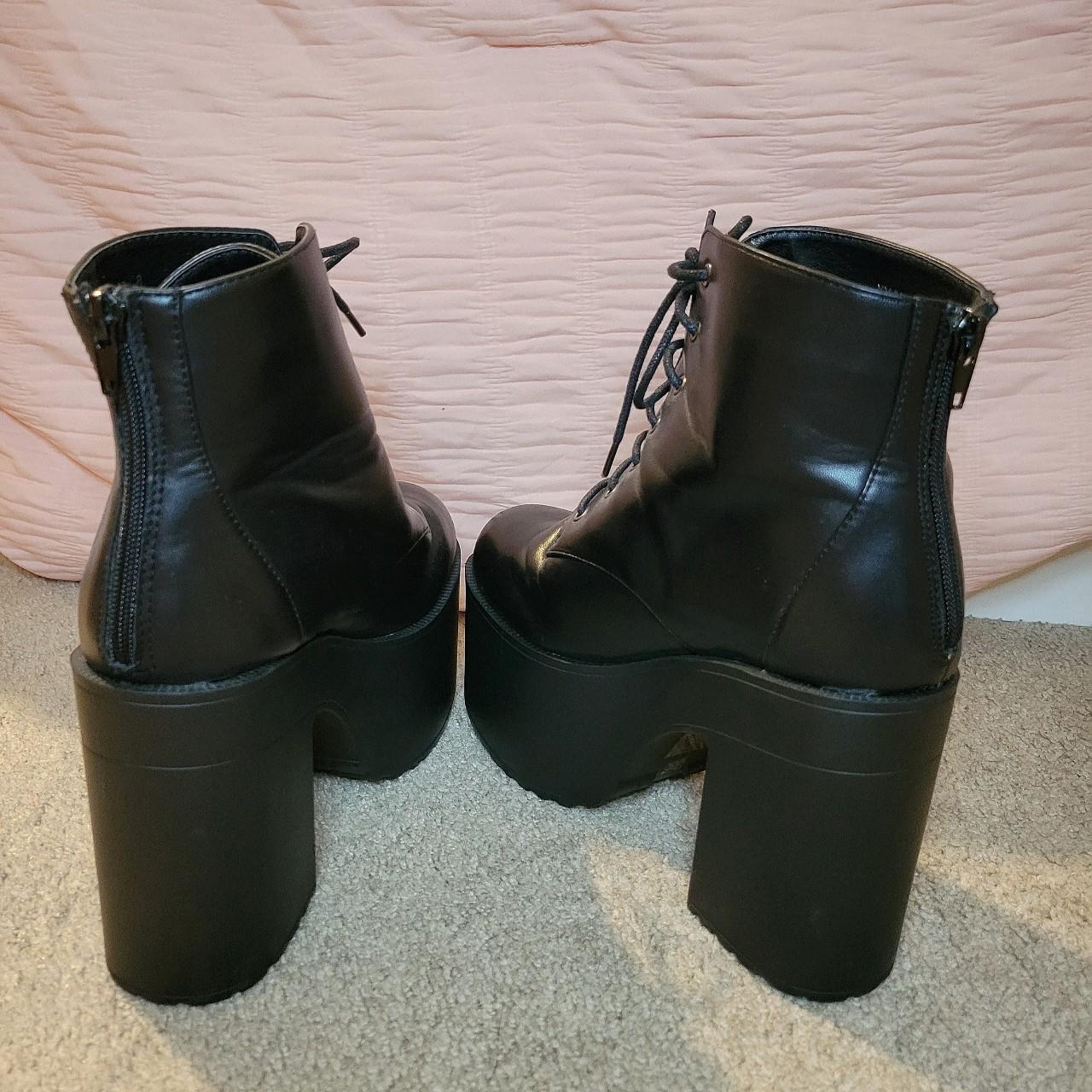 Dolls Kill Platform Boots > Size: 8 > Condition:... - Depop