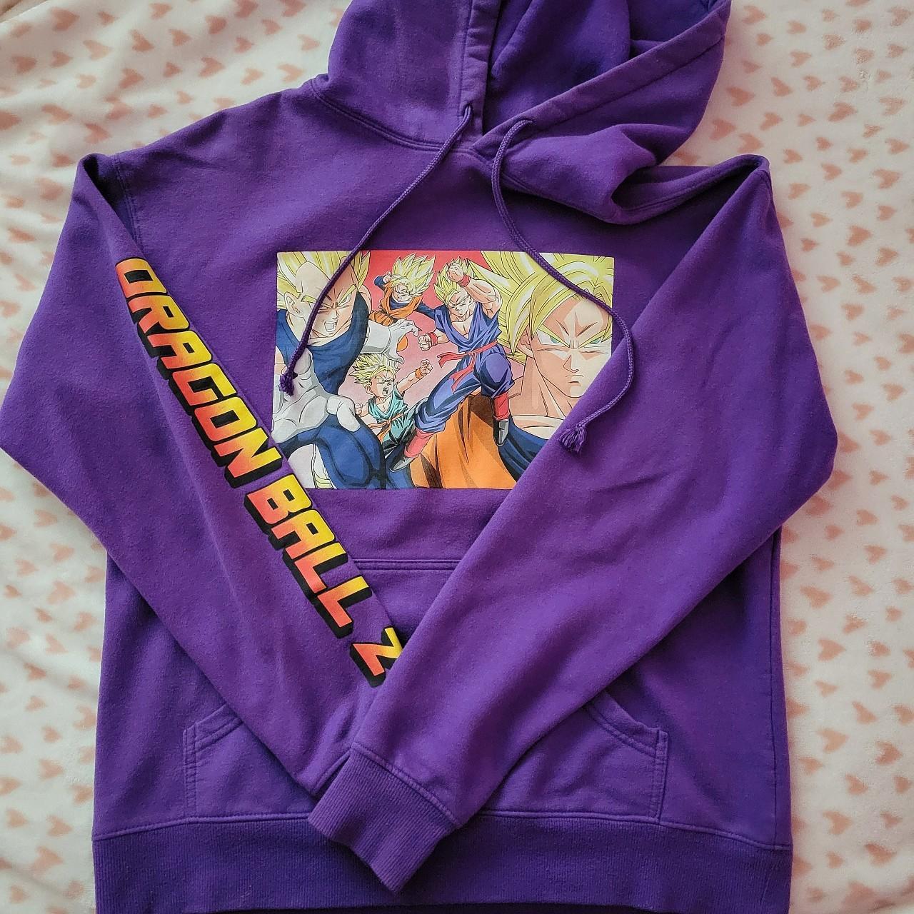 Purple dragon ball online z hoodie